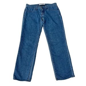 J Brand Relaxed Fit Straight Leg Dark Wash Lightweight Jeans - 27